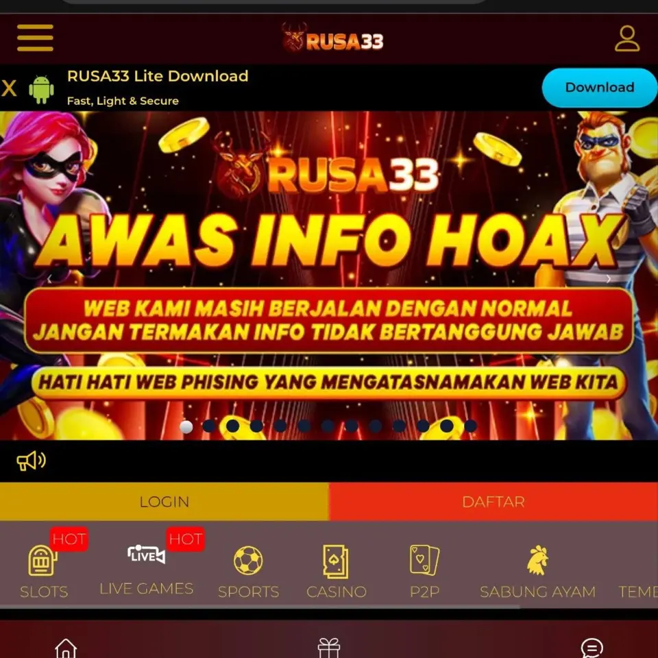 rusa33 APK Resmi Unduh